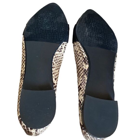 Tesori Snake Print Flats Size 9 - Picture 2 of 8